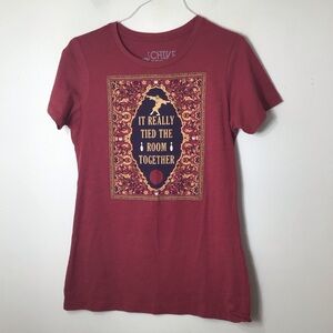Chive Tees xl Women's Red Graphic Tee